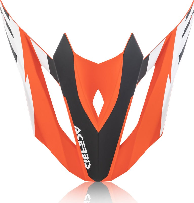 VISOR PROFILE 4.0, WHITE/ORANGE