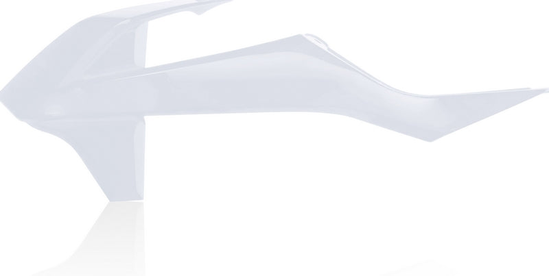 RADIATOR SCOOPS, WHITE 2