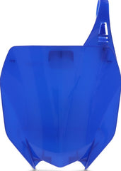 FRONT NUMBER PLATE, BLUE