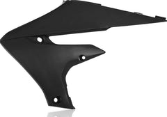 RADIATOR SCOOPS, BLACK