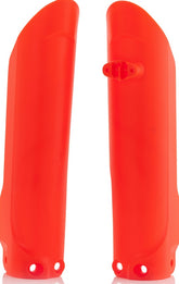 LOWER FORK COVER, ORANGE FLUO