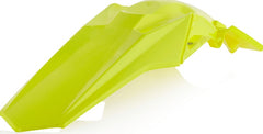 REAR FENDER, YELLOW 2