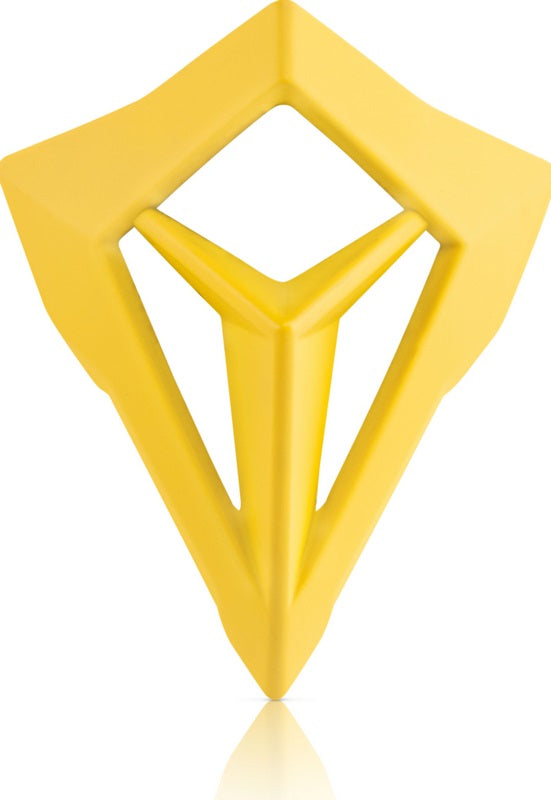 FRONT AIR INTAKE STEEL CARBON / X PRO VTR, YELLOW