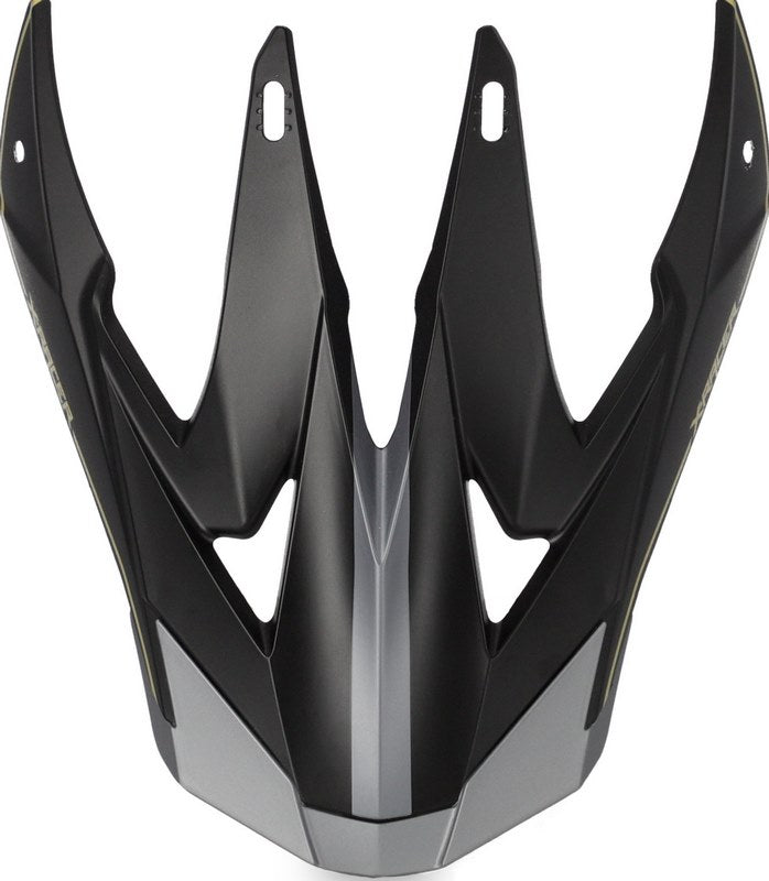 X-RACER VTR VISORS, BLACK/GREY