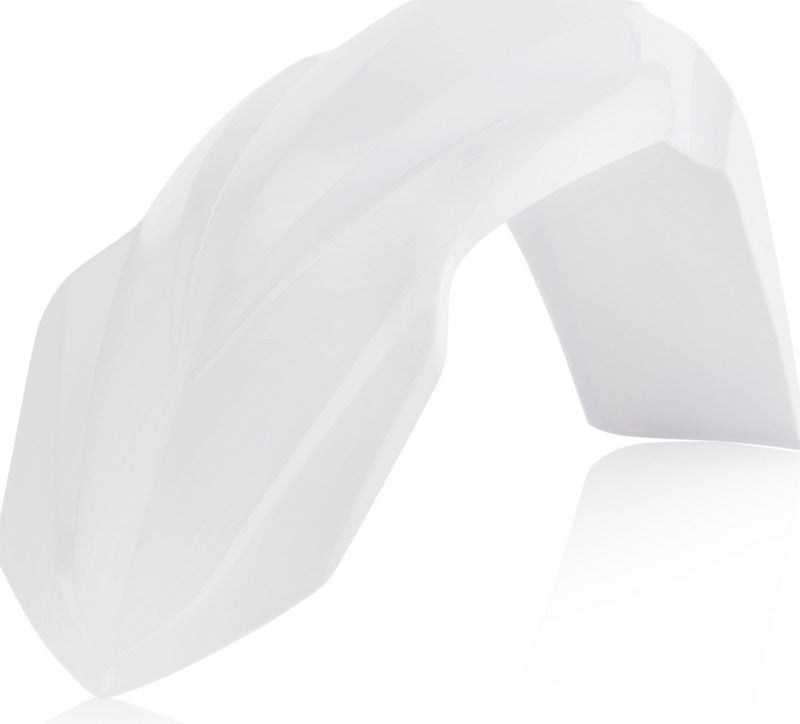 FRONT FENDER, WHITE