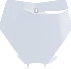 FRONT NUMBER PLATE, WHITE 2