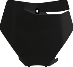FRONT NUMBER PLATE, BLACK 3
