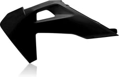 RADIATOR SCOOPS, BLACK