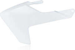 RADIATOR SCOOPS, WHITE