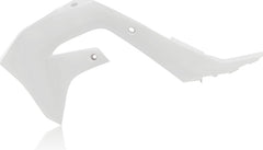 RADIATOR SCOOPS, WHITE