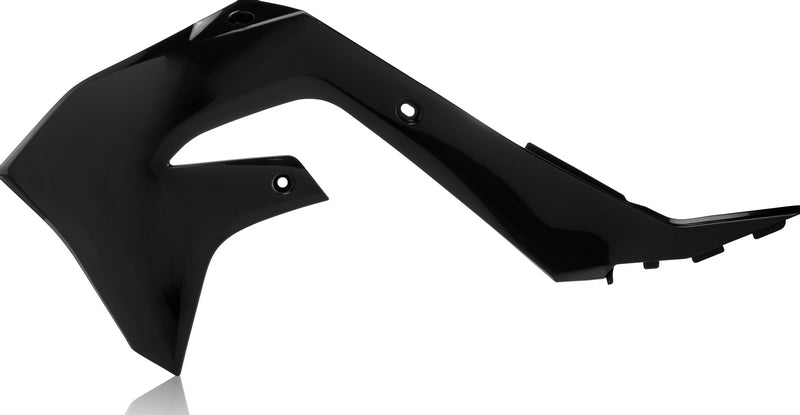 RADIATOR SCOOPS, BLACK