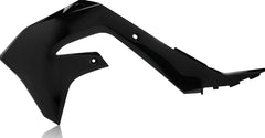 RADIATOR SCOOPS, BLACK