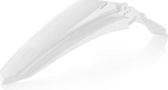 REAR FENDER, WHITE