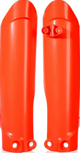 LOWER FORK COVER, ORANGE FLUO