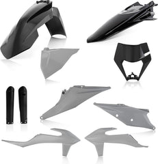 Acerbis Full Plastic Kit Ktm Black/Grey | 0024054.319
