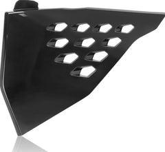 AIR BOX COVER VENTED, BLACK
