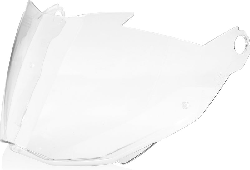 TRASPARENT VISOR FLIP FS-606+PINS, CLEAR