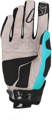 CE MX X-K KID GLOVES, PETROL GREEN