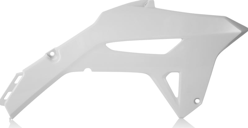 RADIATOR SCOOPS, WHITE