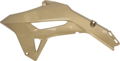 RADIATOR SCOOPS, GOLD/GOLD