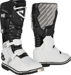 X-RACE BOOTS, WHITE/BLACK