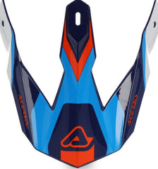 VISOR HELMET LINEAR, BLUE/WHITE