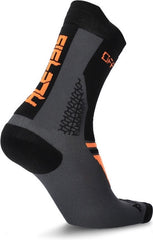 SOCKS MTB TRACK, BLACK/ORANGE