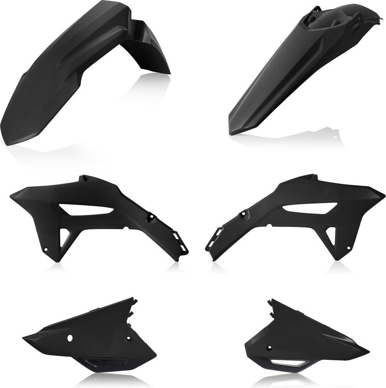 Acerbis Plastic Kit Honda Black | 0024558.090