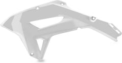 RADIATOR SCOOPS, WHITE
