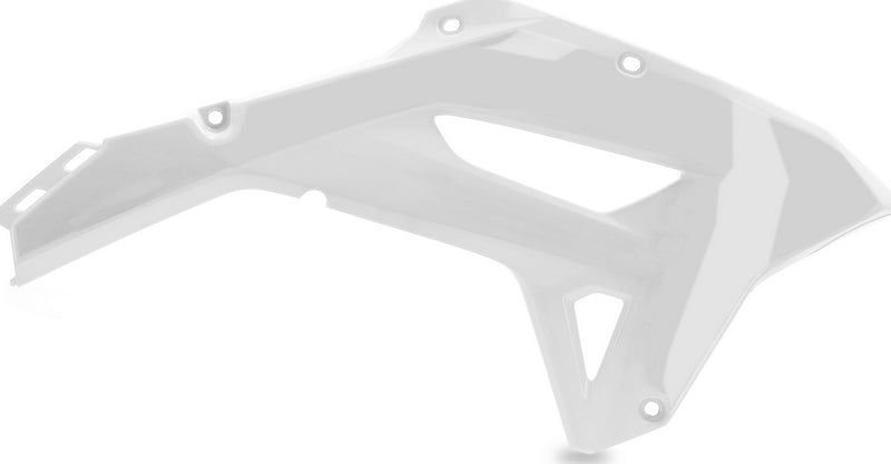 RADIATOR SCOOPS, WHITE