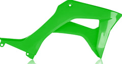 RADIATOR SCOOPS, GREEN