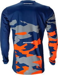 JERSEY X-DURO WINTER, BLUE/ORANGE
