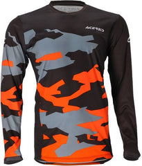 JERSEY X-DURO WINTER, BLACK/ORANGE