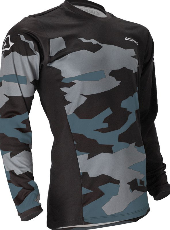 JERSEY X-DURO WINTER, BLACK/GREY