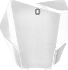 FRONT NUMBER PLATE, WHITE