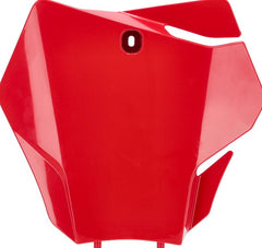 FRONT NUMBER PLATE, RED
