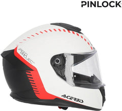 KRAPON 22-06 HELMET, WHITE/BLACK2