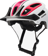 DOUBLEP HELMET, WHITE/PURPLE