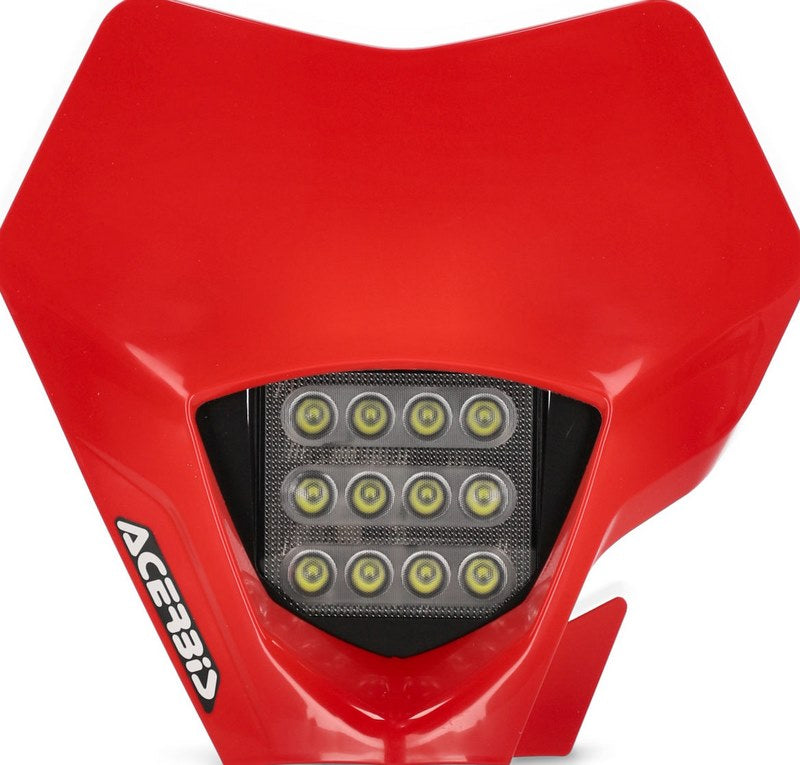 HEADLIGHT MASK VSL, RED