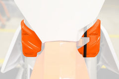 F-ROCK LOWER TRIPLECLAMP COVER, ORANGE
