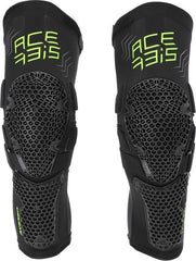 KNEE GUARD MTB KORRY, BLACK/YELLOW