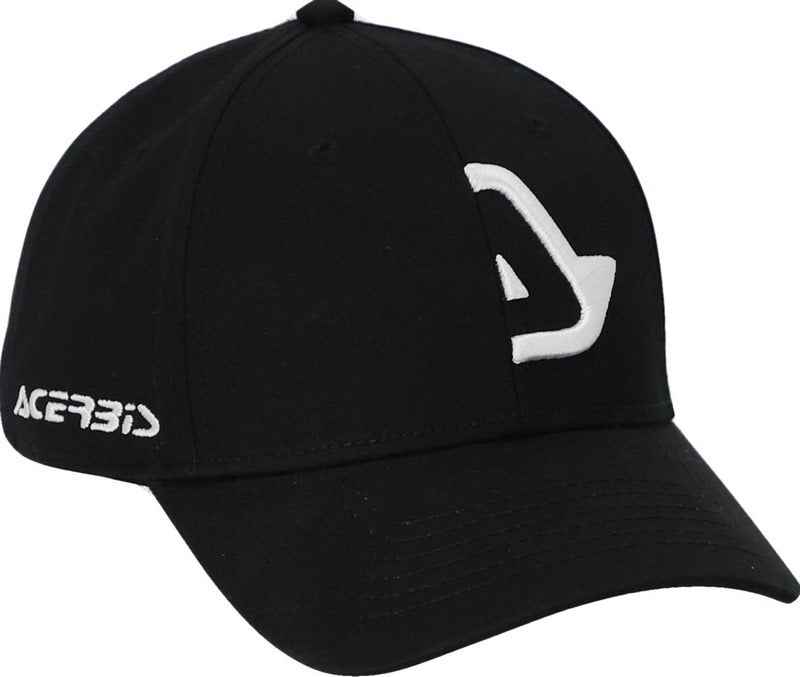 CAP LOGO, WHITE/BLACK