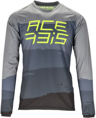 JERSEY MTB FLEX SPEED, GREY/YELLOW