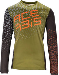 JERSEY MTB WINTERFELL, BLACK/GREEN