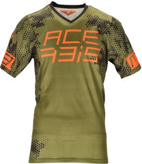 JERSEY MTB DRAKARIS, BLACK/GREEN