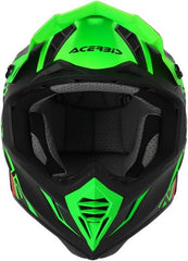 X-TRACK 22-06 HELMET, FLUO GREEN/BLACK