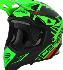 X-TRACK 22-06 HELMET, FLUO GREEN/BLACK