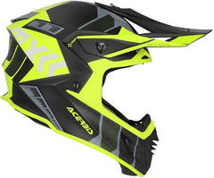 X-TRACK 22-06 HELMET, BLACK/FLUO YELLOW