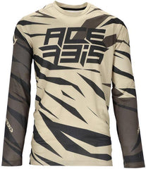 JERSEY MX J-WINDY FOUR VENTED, BEIGE/BLACK