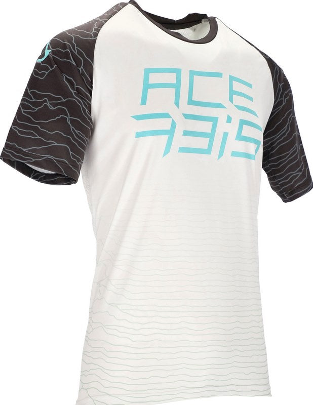 JERSEY MTB FLEX HALO, BLACK/WHITE